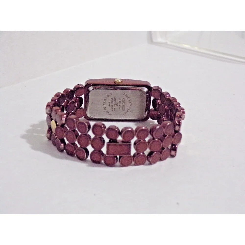 Valletta Women's Wrist Watch Two‎ Tone Circle Link Bracelet Quartz ZRT20006